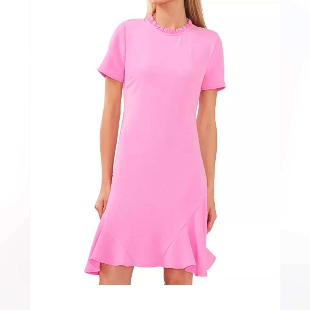 Cece Bubble Gum Pink Dress